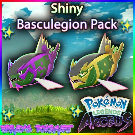 Shiny basculegion - Basculegion #0902. Water. Ghost. Explore More Pokémon. Clads itself in the souls of comrades that perished before fulfilling their goals of journeying upstream. No other species throughout all Hisui’s rivers is Basculegion’s equal. 
